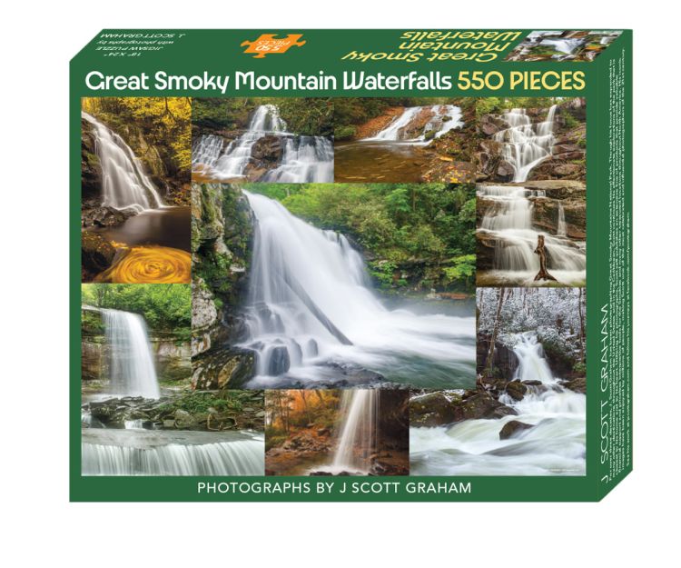 550 Piece - Great Smoky Mountain Waterfalls